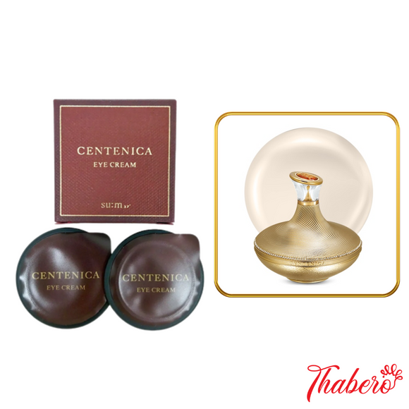 Sample kem dưỡng mắt nghìn đô trẻ hoá vùng mắt, giảm nếp nhăn và quầng thâm Su:m37 Centenica Eye Cream (0.6ml/vỉ X 10)