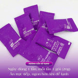 Thạch chất xơ giãm đường trong máu  tạo cảm giác no, kiểm soát cân nặng, giảm cân LG Glam Fit Vị Mận