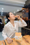 Nước Uống Tinh Chất Nghệ Nano Fucoidan Ukon Premium Liquid Eikenbi hộp 15 ống của Nhật Bản