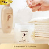 Toner pad  đa năng cân bằng, làm dịu, phục hồi và chống lão hoá da Whoo Cheongidan Illuminating Refining Pad - Toner pad hoa hiên tái sinh