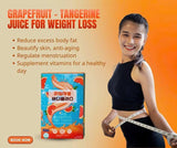 Nước ép bưởi hỗ trợ giảm cân, đẹp da, bổ sung vitamin C Sanga Real Grapefruit Vita Toktok