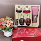 Bộ dưỡng da bổ sung dưởng chất chống lão hóa, chống nhăn cao cấo Whoo Jinyulhyang Jinyul Special Set - Mini whoo đỏ 6 SP