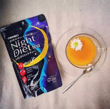 Trà giảm cân ban đêm loại bỏ mỡ tích tụ Orihiro Night Diet Tea Nhật Bản ( màu xanh )