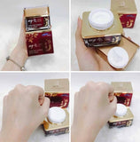 Kem dưỡng hồng sâm dưỡng trắng da, cung cấp độ ẩm & đàn hồi da My Gold Korea Red Ginseng Aqua Wrinkle & Whitening Cream - Kem sâm vuông