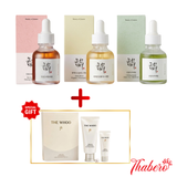 Combo 3 tinh chất dưỡng da Beauty of Joseon tặng set sữa rửa mặt WHOO trắng