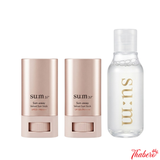 Set kem Chống Nắng Dạng Thỏi bảo vệ da khỏi tia UV, vừa bổ sung dưỡng chất giúp nuôi dưỡng và hiệu chỉnh kết cấu làn da SUM37 Sun-away Velvet Sun Stick SPF50+/PA++++