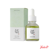 Tinh chất trà xanh làm dịu phục hồi Beauty Of Joseon Calming Serum : Green tea + Panthenol 30ml- Chai màu xanh lá