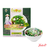 Canh Rau Tập Tàng Nấm Rơm Ăn Liền ISOUP 35g