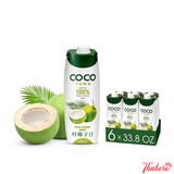 Nước Dừa Tươi 100% Coco Town Natural Coconut Water( 1000ml): HSD:2027/01/19