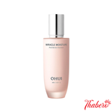 Sữa dưỡng da ẩm mượt OHUI Miracle Moisture Emulsion  - FULLSIZE 130ML- KHÔNG HỘP- OHUI HỒNG