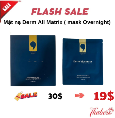 Mặt nạ Derm All Matrix ( mask Overnight)