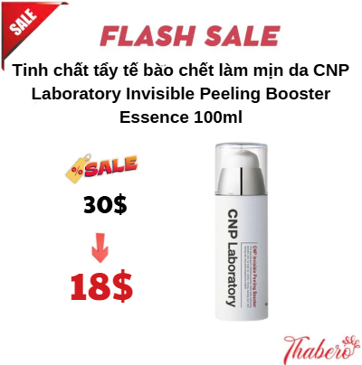 Tinh chất tẩy tế bào chết làm mịn da CNP Laboratory Invisible Peeling Booster Essence 100ml