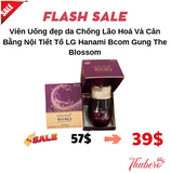 Viên Uống đẹp da  Chống Lão Hoá Và Cân Bằng Nội Tiết Tố LG Hanami Bcom Gung The Blossom