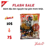Bánh đậu đen nguyên hạt giòn thơm Nhật.