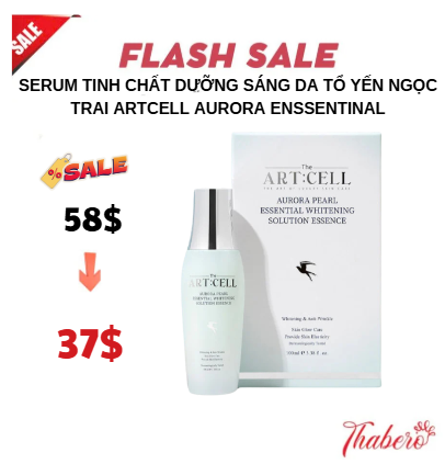 Serum tinh Chất Dưỡng Sáng Da Tổ Yến Ngọc Trai Artcell Aurora Enssentinal