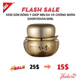 Kem sâm đông y giúp mịn da và chống nhăn Sooryehan 50ml