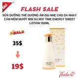 Sữa dưỡng thể dưởng ẩm dịu nhẹ cho da nhạy cảm mềm mướt mịn  SU:M37 Time Energy Sweet Lotion 350ml