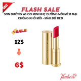 Son dưỡng whoo mini nhẹ dưỡng môi mềm mại chống khô môi - Màu đỏ RED