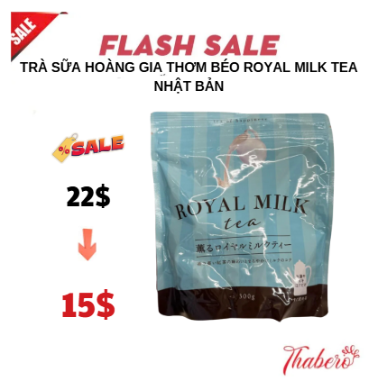 Trà sữa Hoàng gia thơm béo  Royal Milk Tea Nhật Bản