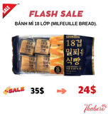 Bánh mì 18 lớp (Milfeuille Bread).