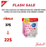 Bột Collagen HA cải thiện độ đàn hồi, giảm nếp nhăn, chống lão hoá Hyaluronic Acid Orihiro 11000mg