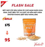 Bột ngũ cốc  đậu nành óc chó hạnh nhân giàu đạm, chất béo tốt và chất xơ  hỗn hợp Koda Shoten Kinako (Bột đậu nành) 150g