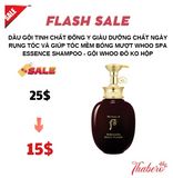 Dầu gội tinh chất Đông y giàu dưỡng chất ngày rụng tóc và giúp tóc mềm bóng mượt  Whoo Spa Essence Shampoo - Gội whoo đỏ ko hộp