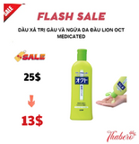 Dầu xả trị gàu và ngứa da đầu Lion OCT Medicated