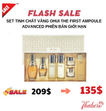 Set Tinh chất vàng Ohui The First Ampoule Advanced Phiên Bản Giới Hạn