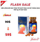Viên Uống Bổ Não Tăng Trí Nhớ tăng chỉ số thông minh  PEP IQ UP Nhật Bản