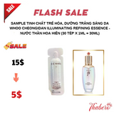 Sample Tinh Chất Trẻ Hóa, Dưỡng Trắng Sáng Da Whoo Cheongidan Illuminating Refining Essence - nước thần hoa hiên (30 tép x 1ml = 30ml)