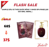 Sample Dầu xả thảo dược Đông y Whoo Spa RINSE (100 gói x8ml =800ml )