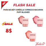 Phấn Má Bột Coréelle Coringco Macaron Puff Blusher
