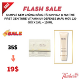 Sample Kem Chống Nắng Tái Sinh Da O HUI The First Geniture Vitamin UV Defense (Mẫu Mới) 120 gói x 1ml = 120ml