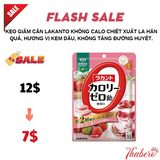 Kẹo giãm cân Lakanto Không Calo Chiết Xuất La Hán Quả, Hương Vị Kem Dâu, Không tăng đường huyết.