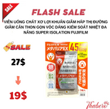Viên uống chất xơ lợi khuẩn giãm hấp thị đường giãm cân thon gọn vóc dáng  kiểm soát nhiệt đa năng Super Isolation FUJIFILM