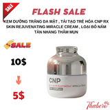 Kem dưỡng trắng da mặt , tái tạo trẻ hóa CNP Rx Skin Rejuvenating Miracle Cream , loại bỏ nám tàn nhang thâm mụn