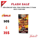 Viên uống bổ thận, tăng cường sinh lý ở nam Maca Yuuki 4000
