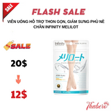 Viên Uống Hỗ Trợ Thon Gọn, Giảm Sưng Phù Nề Chân Infinity Melilot