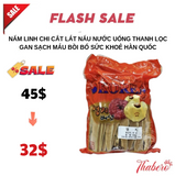 Nấm linh chi cắt lát nấu nước uống thanh lọc gan sạch máu bồi bổ sức khoẻ  Hàn Quốc