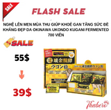 Nghệ lên men mùa thu giúp khoẻ gan tăng sức đề kháng đẹp da Okinawa Ukondo Kugani Fermented 700 viên