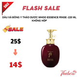 Dầu Xả đông y  Thảo Dược Whoo Essence Rinse -220 ml không hộp