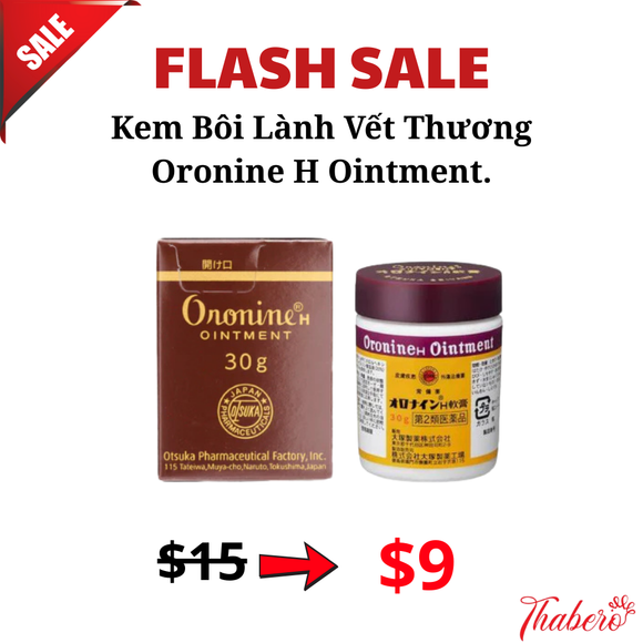 Kem Bôi Lành Vết Thương Oronine H Ointment