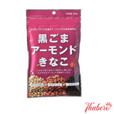 Bột ngũ cốc  đậu nành mè đen hạnh nhân giàu đạm chất xơ bồi bổ sức khoẻ  Koda Shoten, 5,3 oz (150 g) x 2 túi.
