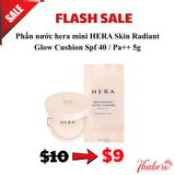Phấn nước hera mini HERA Skin Radiant Glow Cushion Spf 40 / Pa++ 5g