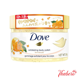 Tẩy tế bào chết toàn thân Dove hương hoa mộc Dove Exfoliating Body Polish – Kinmokusei - MÀU VÀNG