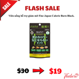 Viên uống hỗ trợ giảm mỡ Fine Japan Calorie Burn Black.