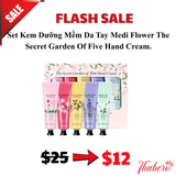 Set Kem Dưỡng Mềm Da Tay Medi Flower The Secret Garden Of Five Hand Cream.
