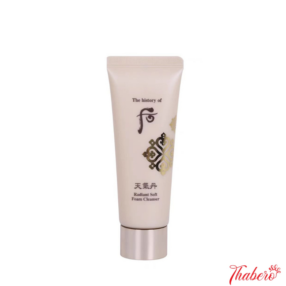 Sữa Rửa Mặt Hoa Hiên Tái Sinh Da Cao Cấp Whoo Radiant Soft Foam Cleanser 35ml