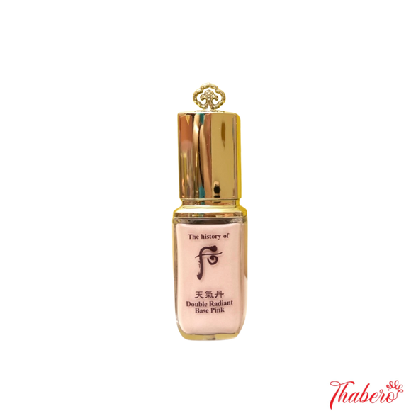 Kem  lót hoa hiên tái sinh nâng tone da, cải thiện nếp nhăn Whoo Cheongidan Double Radiant Base - MINI 8ML